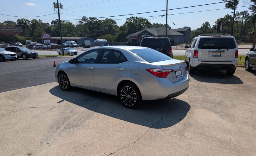 2014 Toyota Corolla 4dr Sdn CVT S