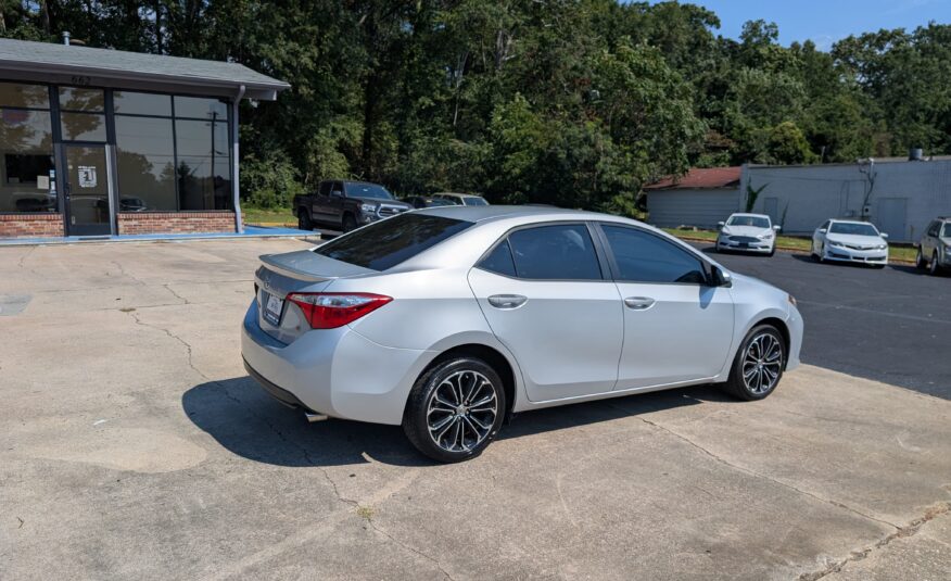 2014 Toyota Corolla 4dr Sdn CVT S