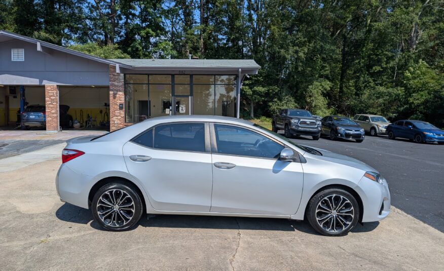 2014 Toyota Corolla 4dr Sdn CVT S