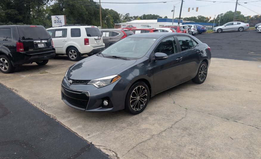 2016 Toyota Corolla 4dr Sdn Auto