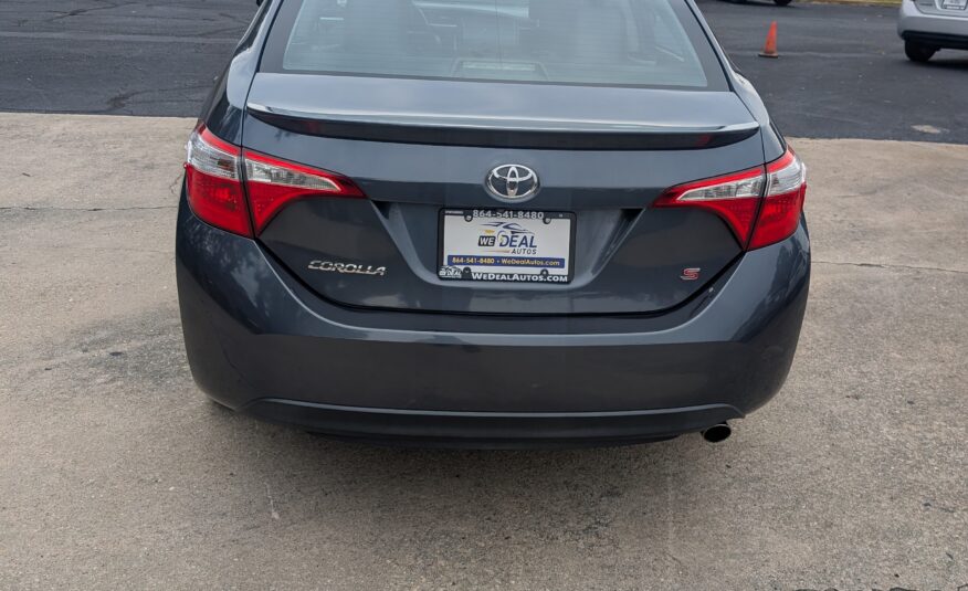 2016 Toyota Corolla 4dr Sdn Auto
