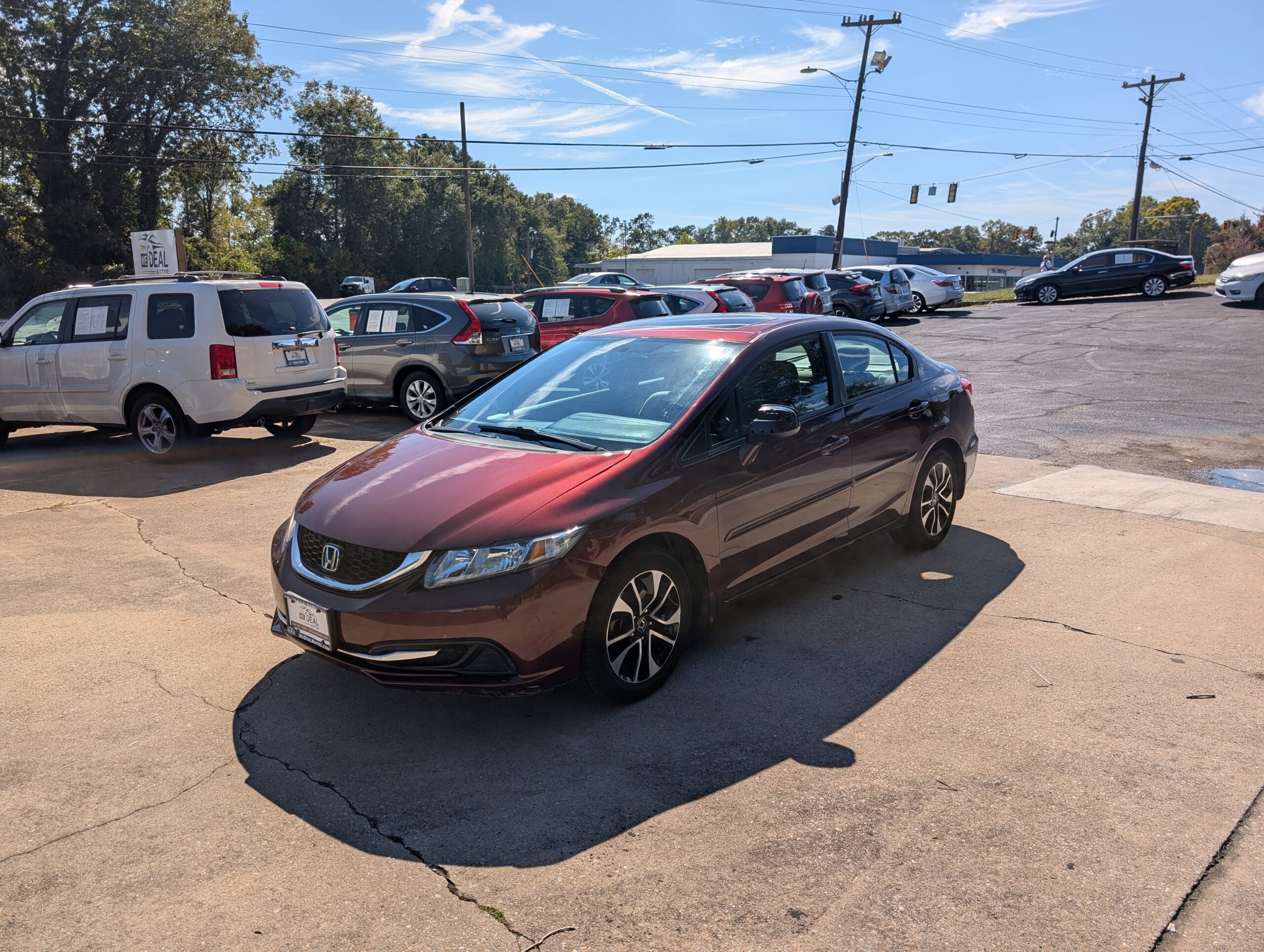 2013 Honda Civic Sdn 4dr Auto EX