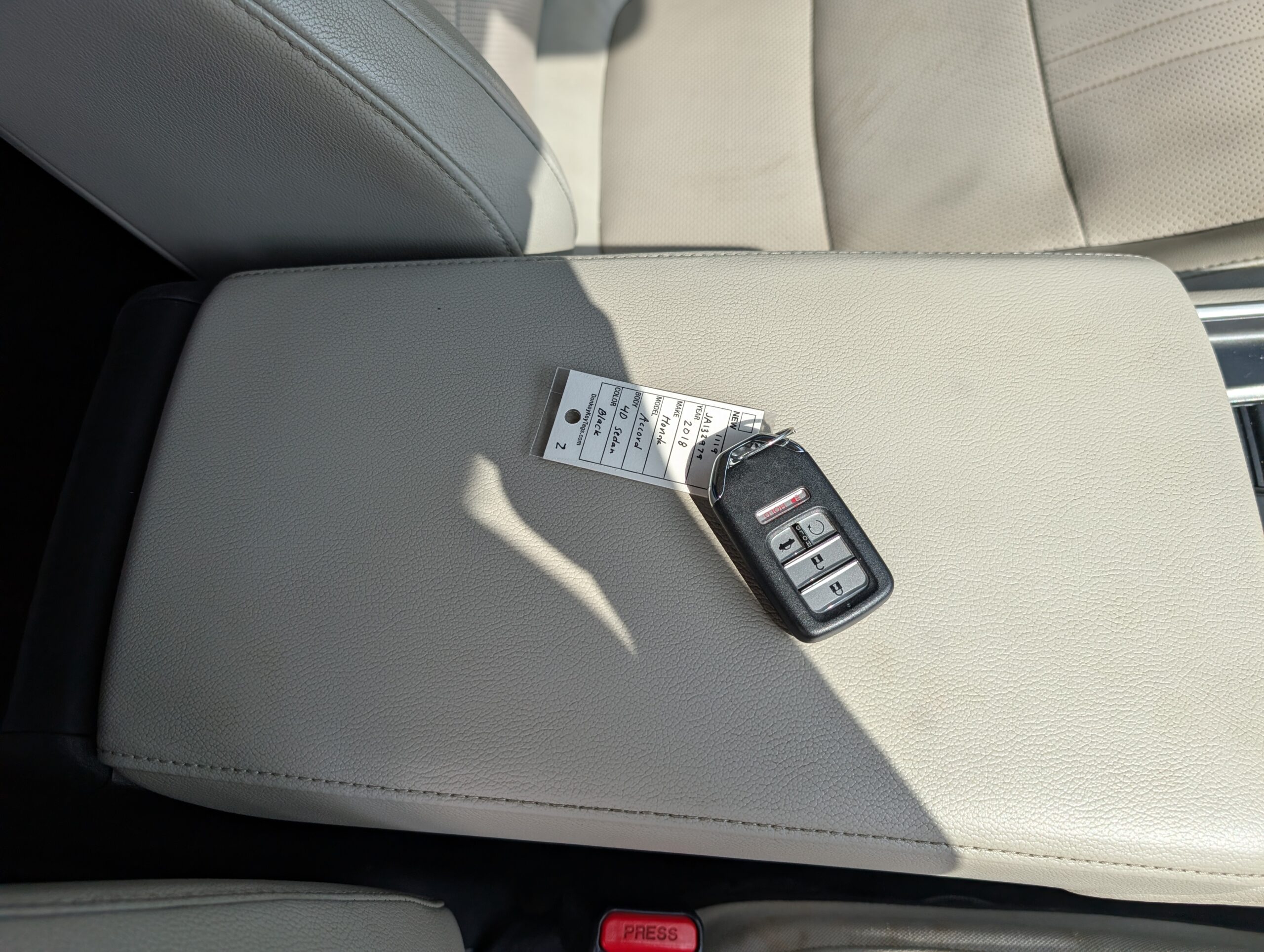 2018 Honda Accord Sedan Touring 1.5T CVT