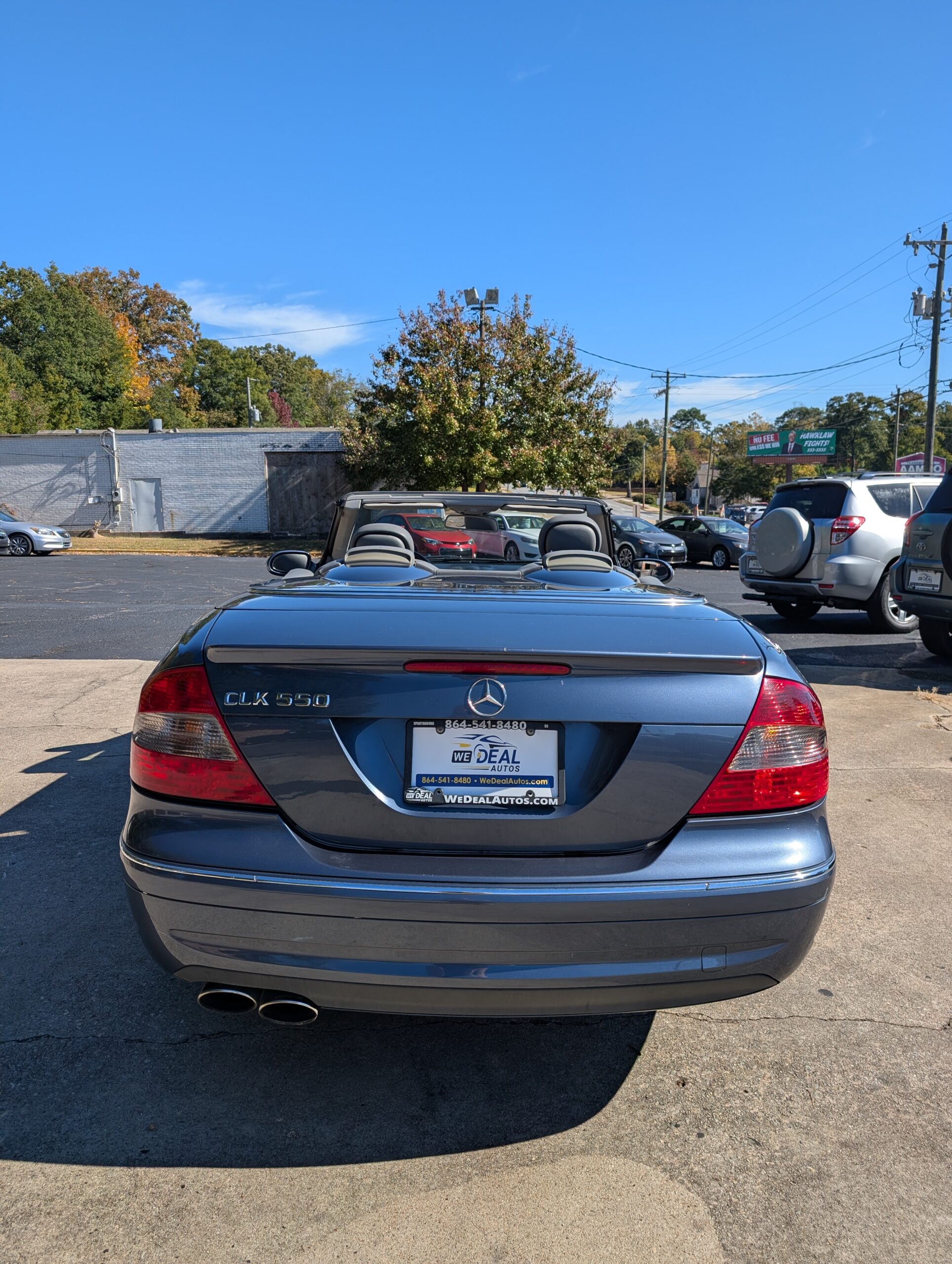 2007 Mercedes-Benz CLK-Class 2dr Cabriolet 5.5L